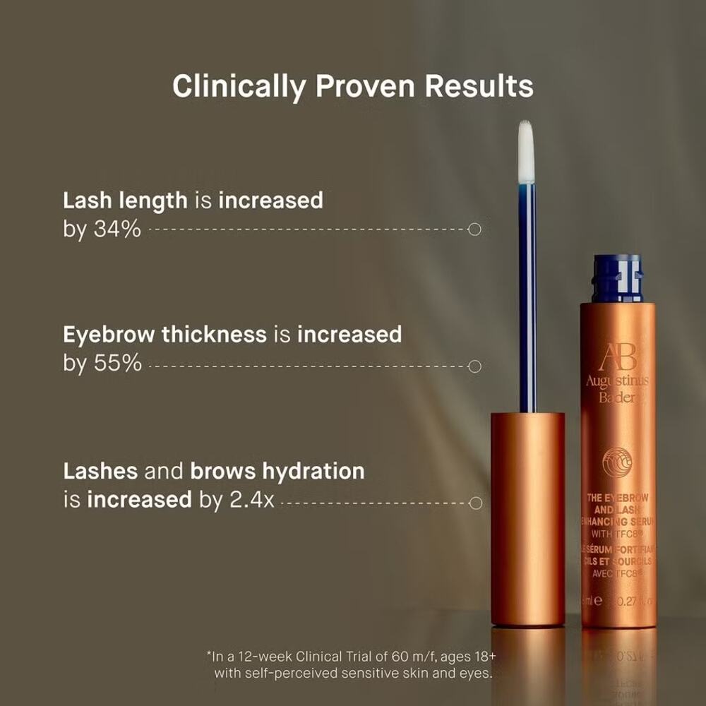 $160 New Augustinus Bader The Eyebrow and Lash Serum - Picture 2 of 8